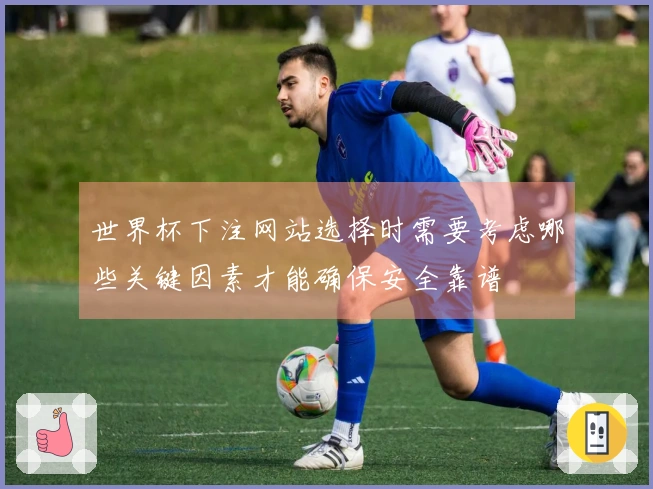 世界杯下注网站选择时需要考虑哪些关键因素才能确保安全靠谱