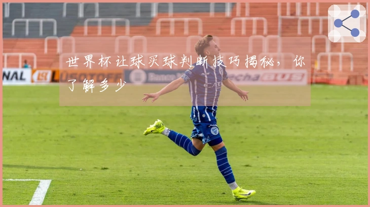 世界杯让球买球判断技巧揭秘，你了解多少