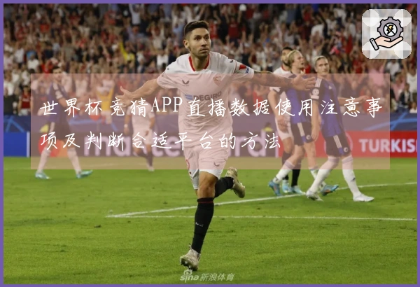 世界杯竞猜APP直播数据使用注意事项及判断合适平台的方法
