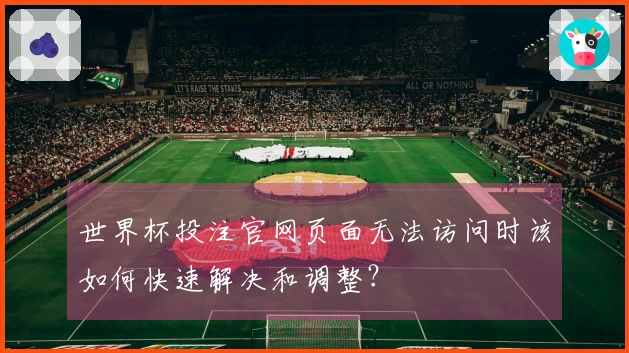 世界杯投注官网页面无法访问时该如何快速解决和调整？
