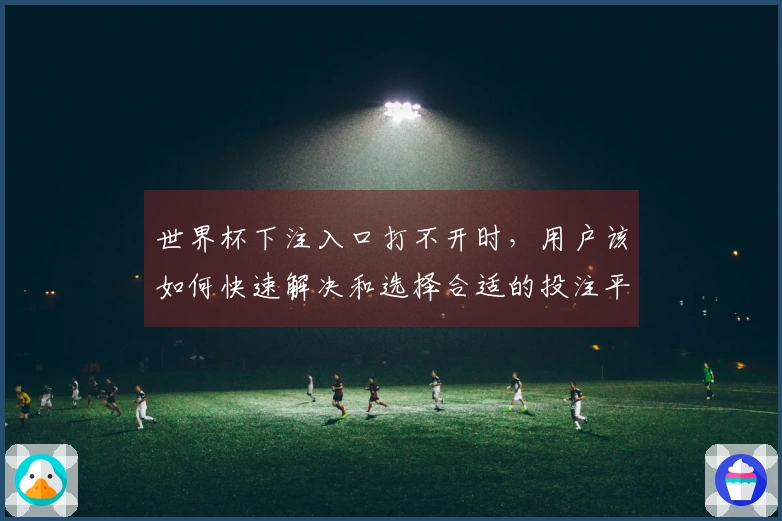 世界杯下注入口打不开时，用户该如何快速解决和选择合适的投注平台？